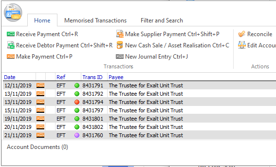 Banking Integration Checking A Payment File Transfer Status Exalt